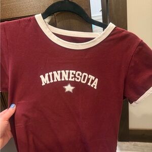 UMN Gopher Gameday Baby Tee